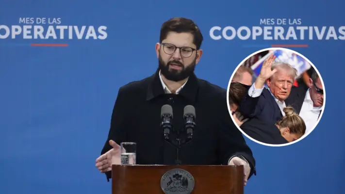 Presidente Boric condena ataque contra Donald Trump: “La violencia es una amenaza para las democracias”