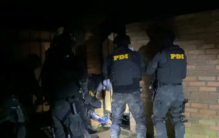 PDI del Maule detuvo a ocho miembros de banda dedicada a millonarias estafas bancarias