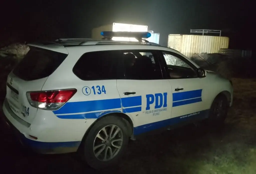 PDI indaga muerte de dos hombres por presunta inhalación de monóxido de carbono en Cauquenes