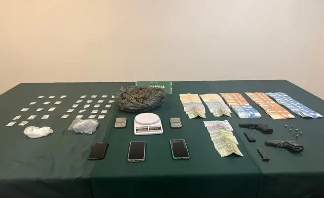 Tribunal de Licantén dejó en prisión preventiva a tres personas por tráfico de drogas en la costa
