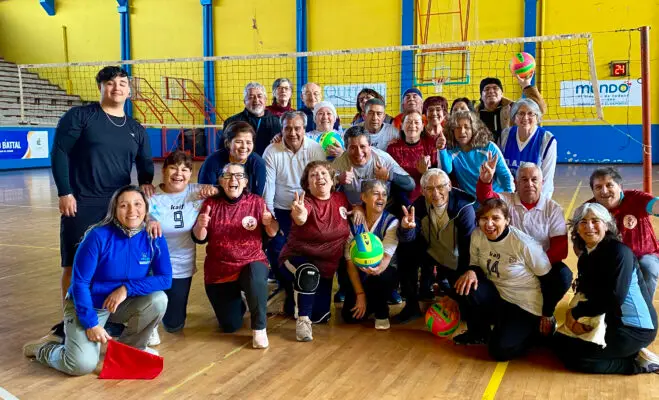 Exitoso triangular de newcom volei se desarrolló en Curicó