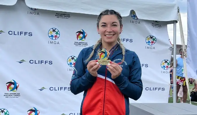 Evelyn Ortiz se tituló campeona panamericana master en Estados Unidos