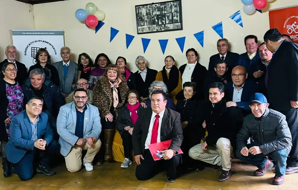 Sindicato de Suplementeros de Curicó conmemoró su aniversario número 60