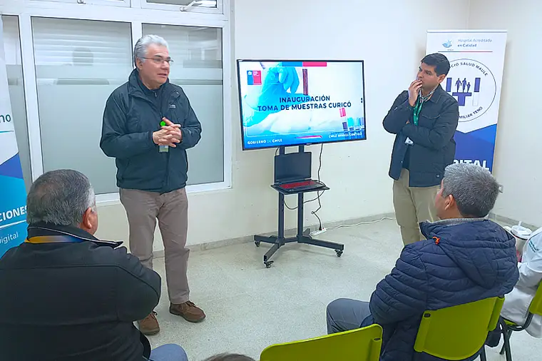 Hospital Provincial de Curicó tomará muestras a pacientes de Sagrada Familia por convenio con el municipio