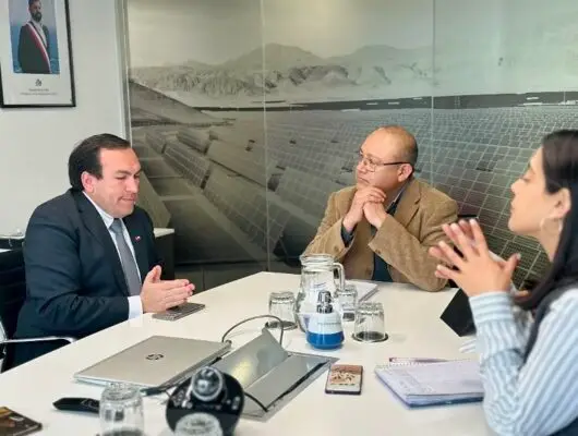 Diputado Donoso y secretario ejecutivo de la CNE abordaron problemas de energía eléctrica en el Maule