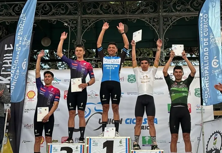 Dos curicanos en el podio: “El Rayo” se quedó con la 1era Vuelta Unión Ciclista