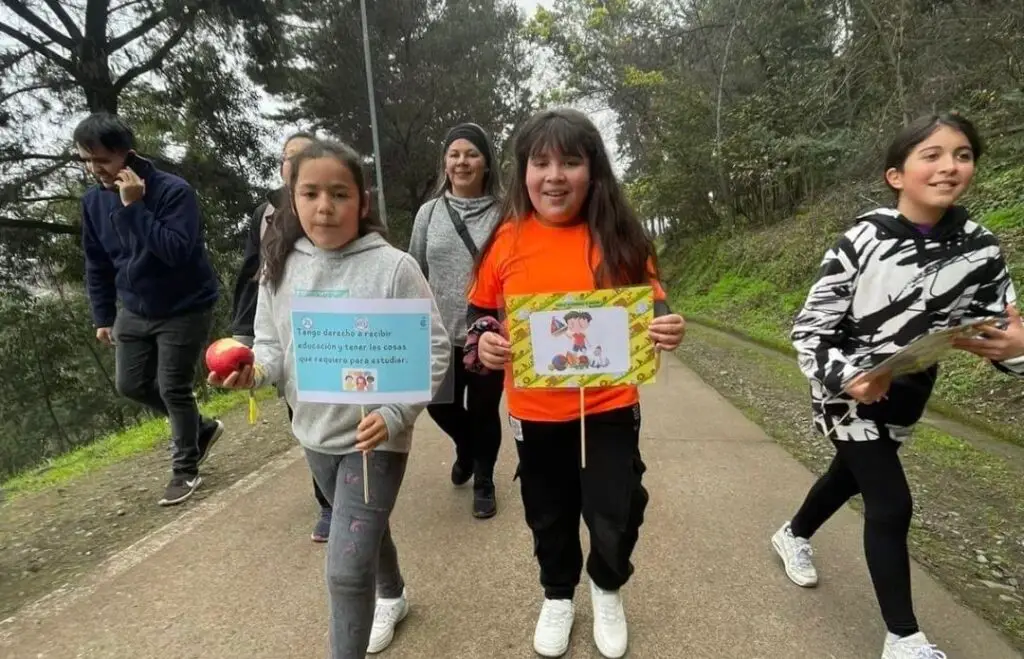 Actividades de la Corporación de Deportes de Curicó en el Día de la Niñez