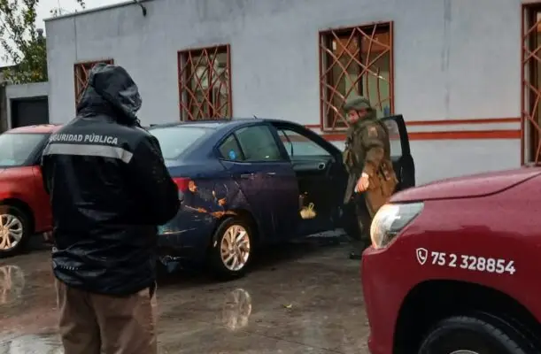 Carabineros de Curicó detuvieron a tres sujetos en trabajo coordinado con el municipio