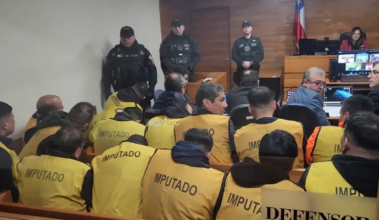 Tribunal de Rancagua decretó prisión preventiva para 18 imputados por robo a Brinks