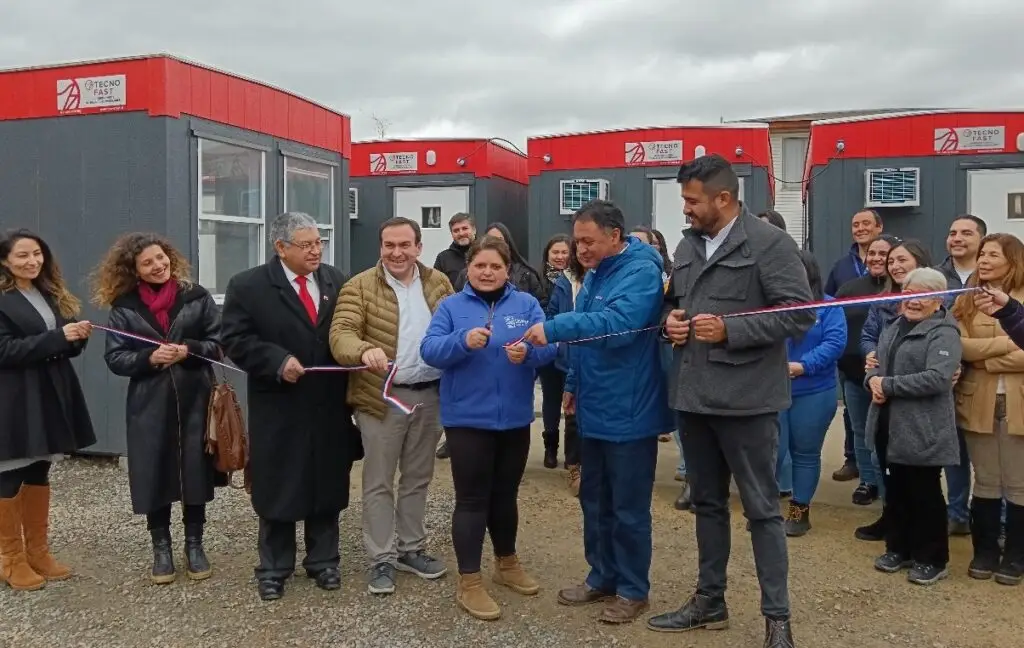 Inauguran nuevas oficinas modulares del municipio de Licantén