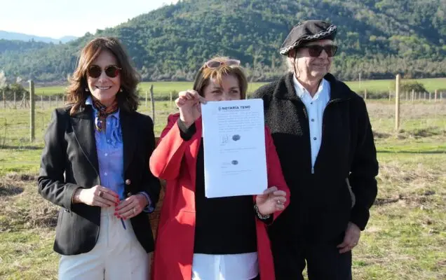 Municipio de Teno firmó compraventa de terreno donde se construirá nueva Posta El Manzano