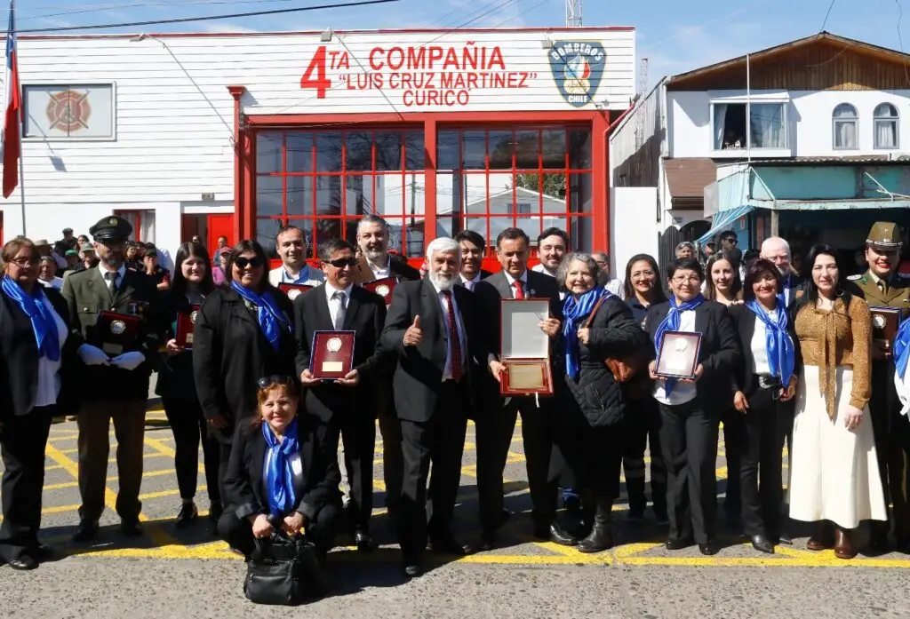 Con desfile se conmemoró el 113 aniversario de la Cuarta Compañía de Bomberos Luis Cruz Martínez
