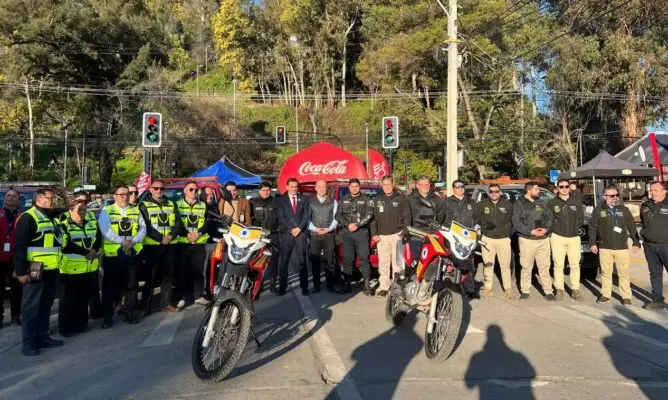 Municipio de Curicó y Carabineros realizaron balance positivo de plan de seguridad en la Fiesta de la Chilenidad 2024
