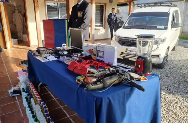 En prisión preventiva quedaron cuatro integrantes de bandas dedicadas a robos en Curicó