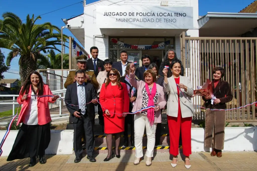 Inauguran nuevas dependencias del Juzgado de Policía Local en Teno