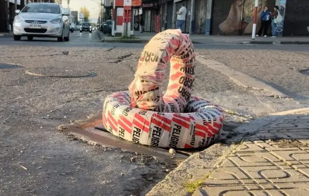 Municipio de Curicó denunció sustracción de rejillas de resumideros en sector céntrico