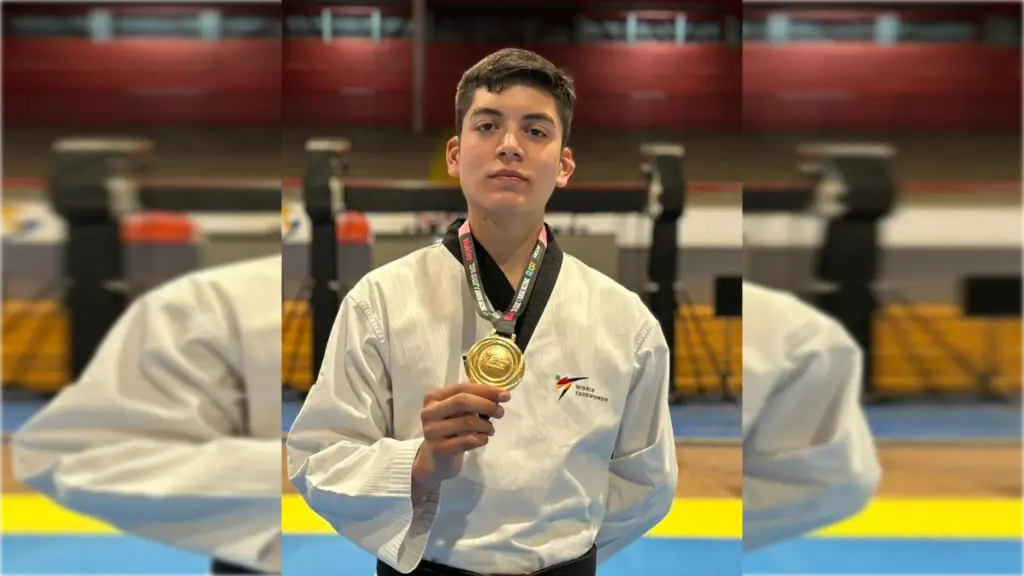 Vicente Cortés logró el primer lugar en nueva fecha del Nacional de Taekwondo 