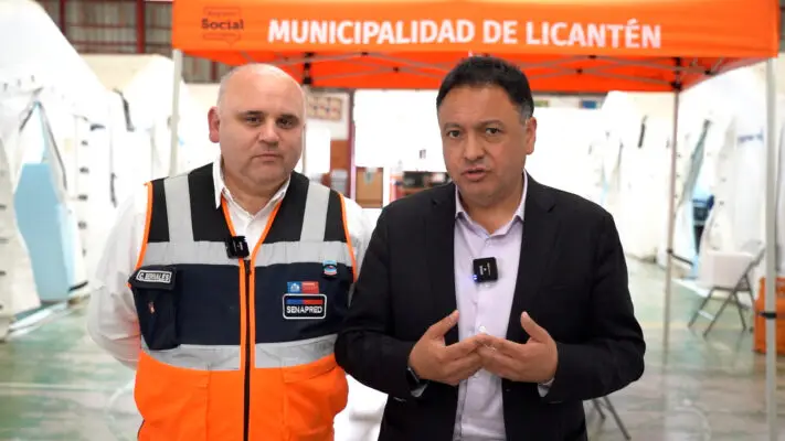 En Licantén se lanzó programa de prevención de Senapred en el Maule