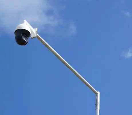 Instalación de sistema de cámaras de televigilancia en Licantén tendrá pronta finalización