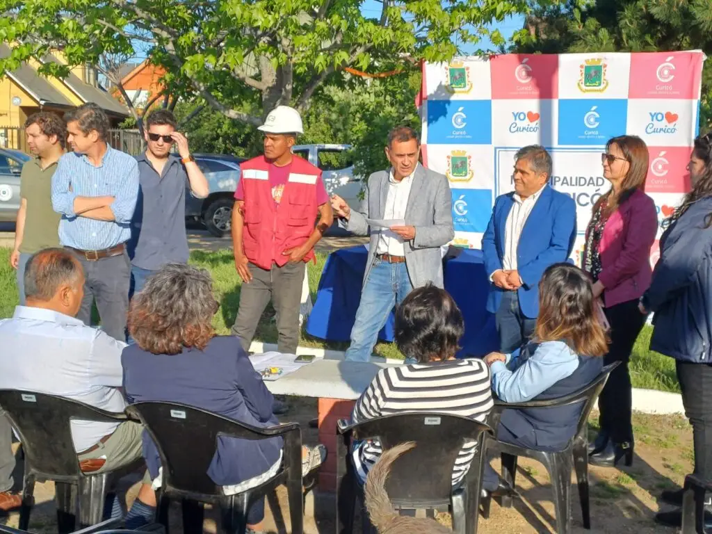 Comenzó construcción de Parque Recreativo Santa María de El Boldo en Curicó