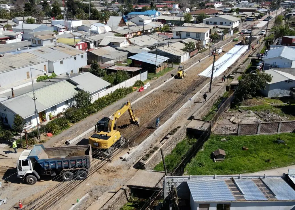 Continúan obras de mejoramiento de pavimentación en calle Doctor Herrera de Licantén