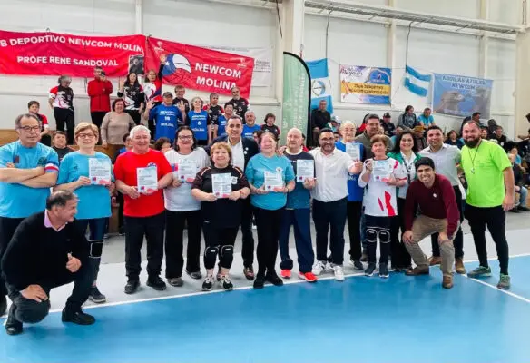 Exitoso amistoso internacional de NewCom Voley se desarrolló en Curicó