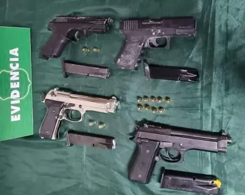 Tribunal de Curicó condenó 12 años de cárcel a microtraficante de drogas que tenía armas y municiones