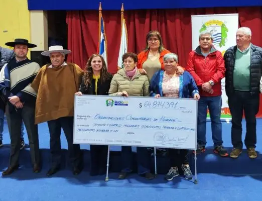 Municipio de Hualañé entregó casi $65 millones en subvenciones a 95 agrupaciones