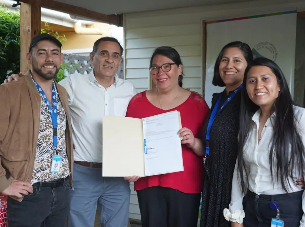 Doce familias de Villa El Carmen en Curicó fueron favorecidas con proyectos de colectores solares