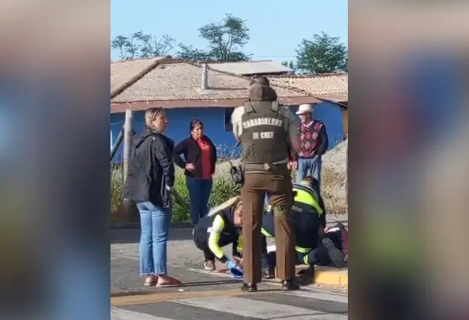 Mujer quedó grave tras ser atropellada por minibús en camino a Potrero Grande