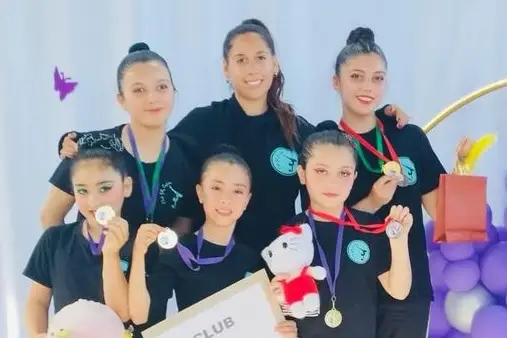 Gimnastas curicanas tuvieron brillante participación en Cauquenes