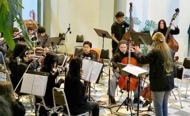 Orquesta Sinfónica Estudiantil de Linares se presentará en Comalle