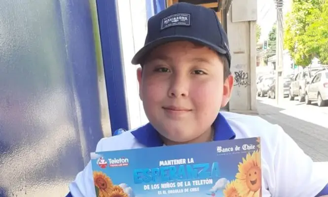 Historia de niño curicano con parálisis cerebral será parte de la Teletón 2024