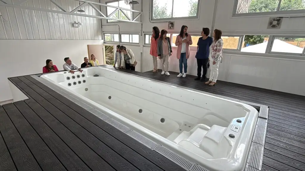 Centro Educativo Integral de Curicó afina los últimos detalles de sus instalaciones de hidroterapia