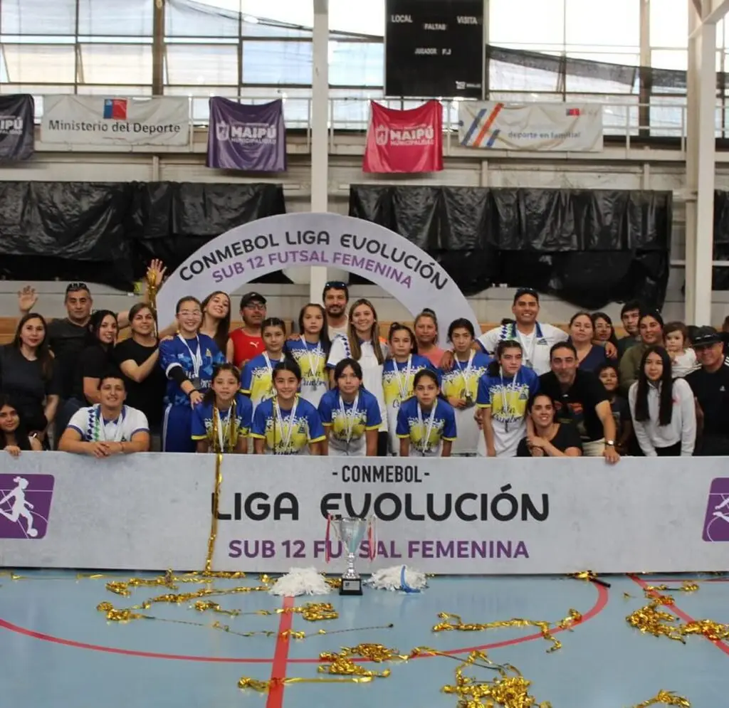 Colegio Alta Cumbre logró el vicecampeonato en la Conmebol Liga Evolución Futsal Sub 12 