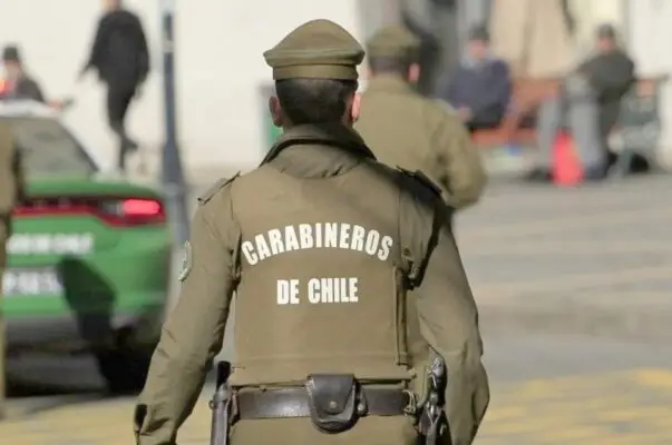 Carabinero sufrió grave accidente de tránsito en camino a Rincón de Sarmiento
