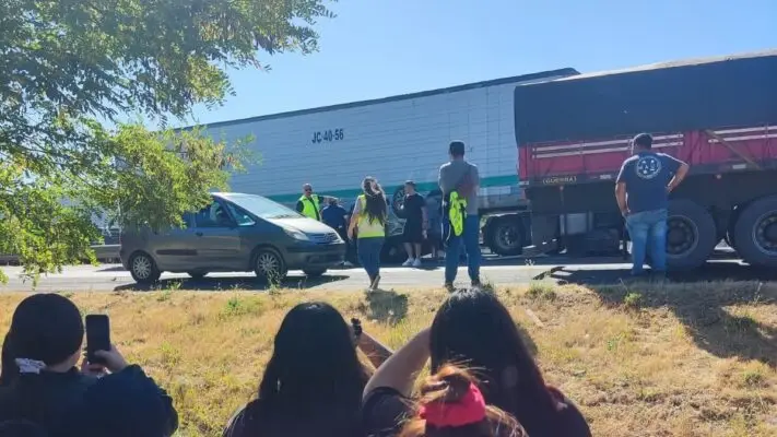 Seguidilla de accidentes en la Ruta 5 Sur: Tránsito estuvo suspendido en dos ocasiones