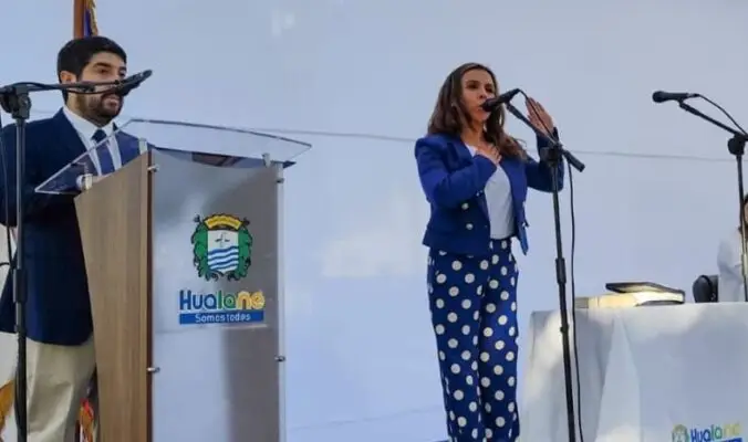 Carolina Muñoz asumió su segundo período como alcaldesa de Hualañé