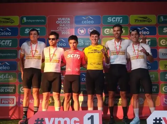 Multihogar Qualitylab gana la 1era contrarreloj de la Vuelta Ciclista Maule Centro
