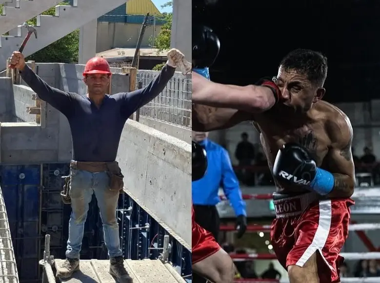 De La Granja al boxeo: “El León” buscará este sábado un triunfo que lo perfile al título nacional