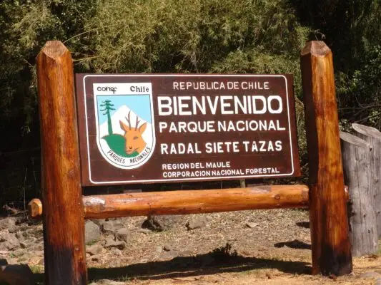 Conaf cerrará Reserva y Parque Radal Siete Tazas por temperaturas extremas de este fin de semana
