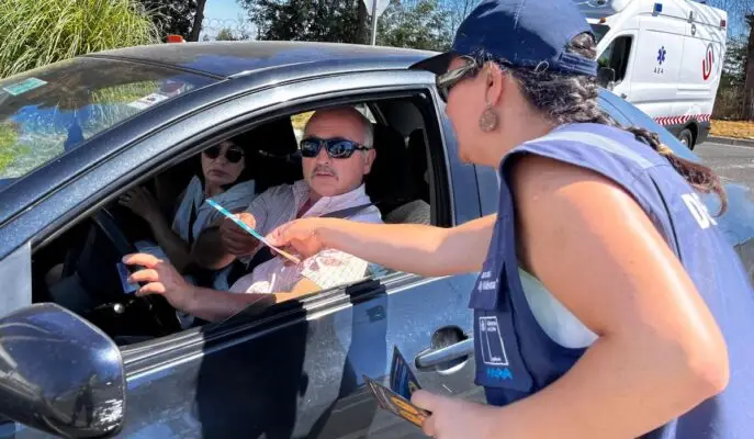 Delegada presidencial de Linares lidera campaña preventiva de incendios forestales