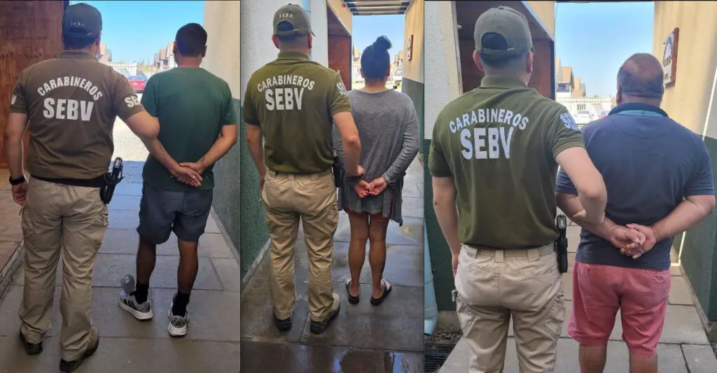 SEBV Talca detiene a ocho prófugos y recupera vehículo robado en operativo estival