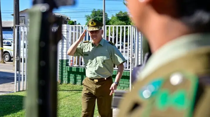 "La institución somos todos": General Director de Carabineros recorre unidades policiales del Maule