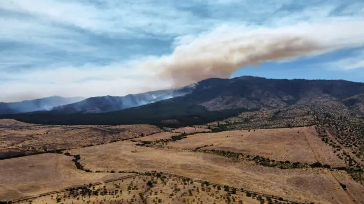 Incendio forestal "Villaboro" en San Javier: Alerta Roja cancelada, se declara Alerta Amarilla