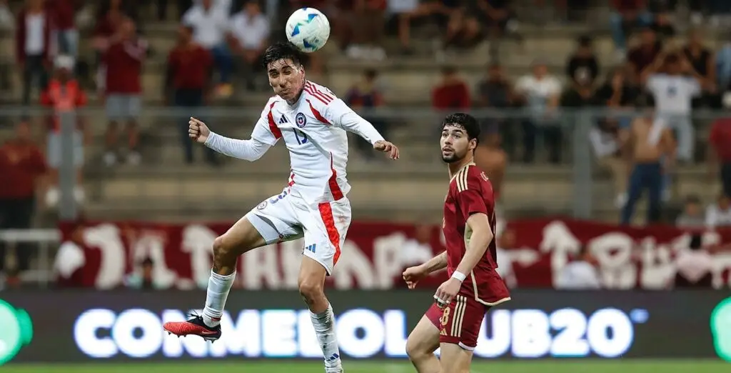 Matías Pérez fue titular en el triunfo de Chile ante Venezuela en el Sudamericano Sub 20