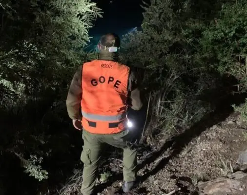 Rescatan a dos curicanas extraviadas en la alta cordillera de San Clemente