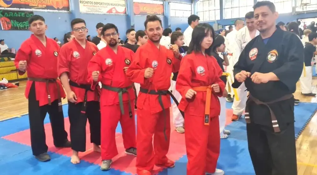 Destacada participación de la Academia “Kenpo Gikan” en Campeonato Internacional de Collipulli