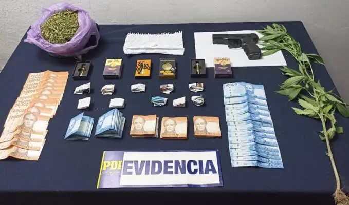 PDI detiene a dos hermanos por venta y distribución de drogas en Molina