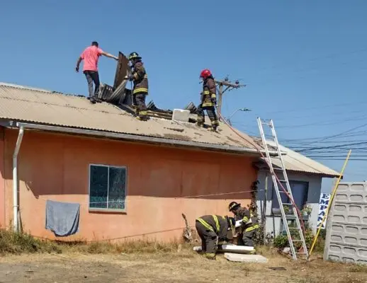 Amago de incendio afectó fábrica de empanadas en sector Duao de Licantén